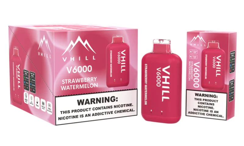 VHILL 6000 - Strawberry Watermelon