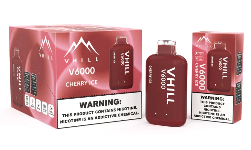 VHILL 6000 - Cherry ice