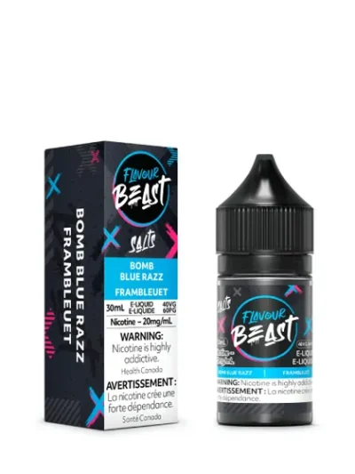 Flavour Beast E-Liquid - Bomb Blue Razz 20mg/30mL