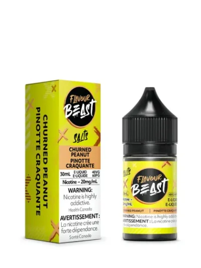 Flavour Beast E-Liquid - Churned Peanut 20mg/30mL