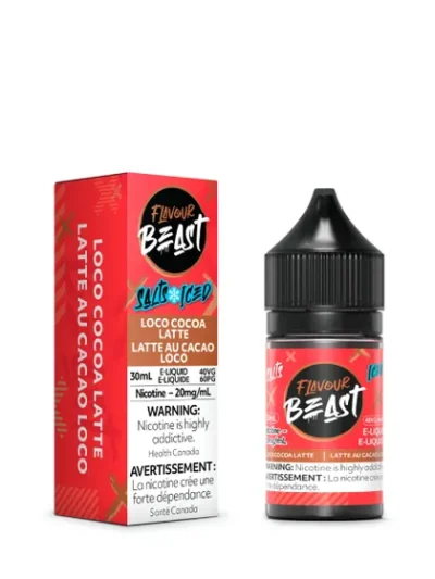 Flavour Beast E-Liquid - Loco Cocoa Latte Iced 20mg/30mL