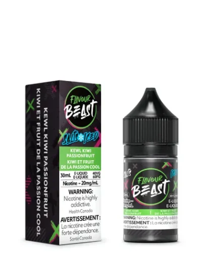 Flavour Beast E-Liquid - Kewl Kiwi Passionfruit Iced 20mg/30mL