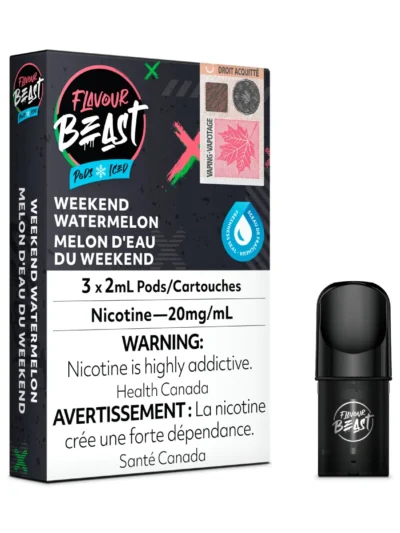 Flavour Beast Pods - Weekend Watermelon Iced (3Pk)