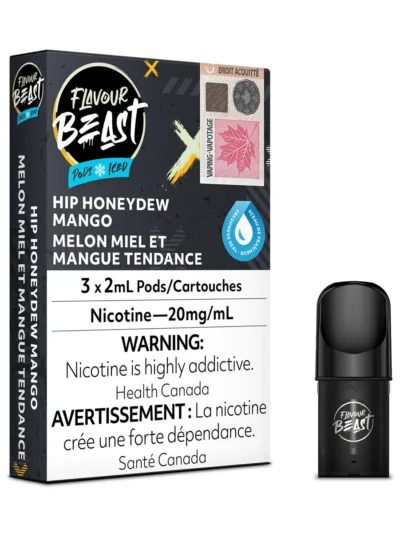 Flavour Beast Pods - Hip Honeydew Mango Iced (3Pk)