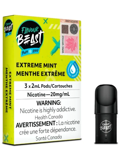 Flavour Beast Pods - Extreme Mint Iced (3Pk)