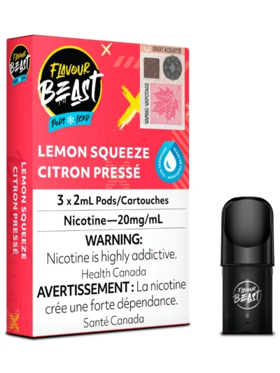 Flavour Beast Pods - Lemon Squeeze Iced (3Pk)