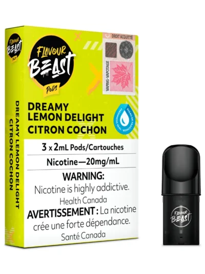 Flavour Beast Pods - Dreamy Lemon Delight (3Pk)