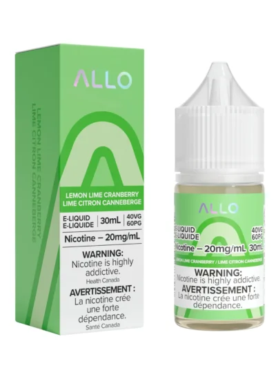 ALLO E-liquid - Lemon Lime Cranberry