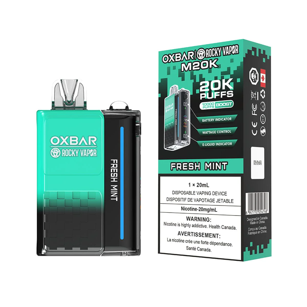 Oxbar M20K - Fresh Mint