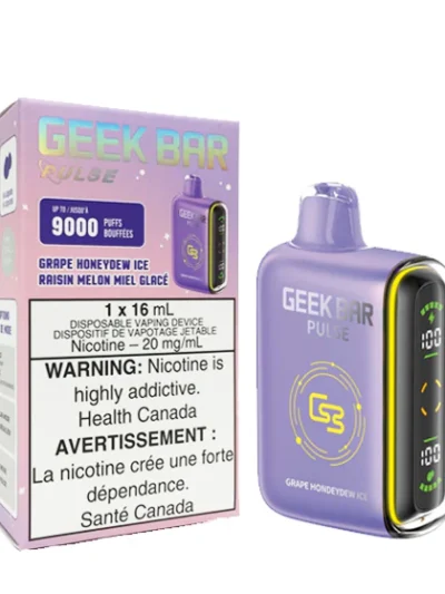 GEEK BAR 9K Pulse - Grape Honeydew Ice