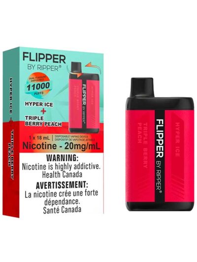 FLIPPER by RIPPER - Hyper Ice/Triple Berry Peach