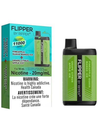 FLIPPER by RIPPER - Pineapple Guava Mango Ice/Grape Citrus Ice