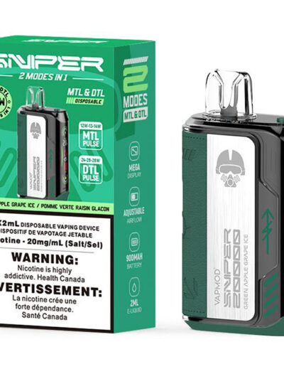 Sniper 20K - Green Apple Grape Ice