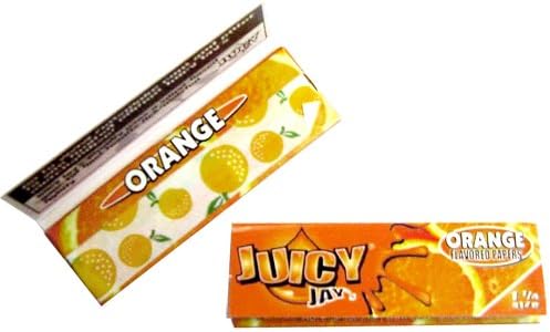 Juicy Jay’s - 1¼ Flavoured Hemp Rolling Papers - Orange