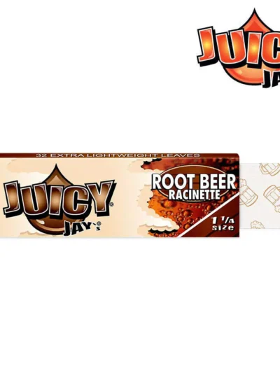 Juicy Jay’s - 1¼ Flavoured Hemp Rolling Papers - Root Beer