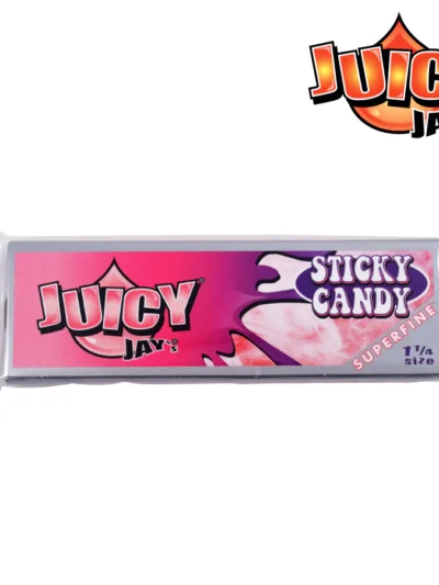 Juicy Jay’s - 1¼ Flavoured Hemp Rolling Papers - Sticky Candy