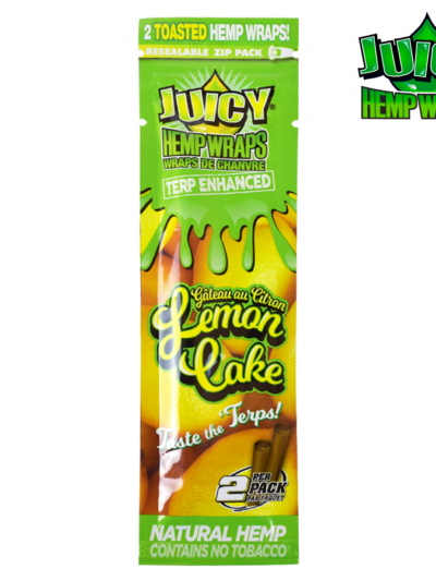 Juicy Jay’s - Hemp Wraps - Lemon Cake