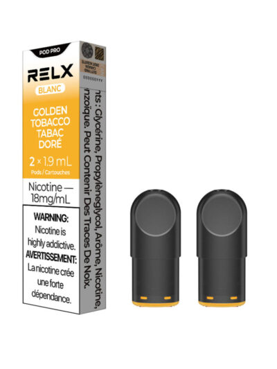 RELX Pod Pro - Golden Tobacco ( 2/PK )