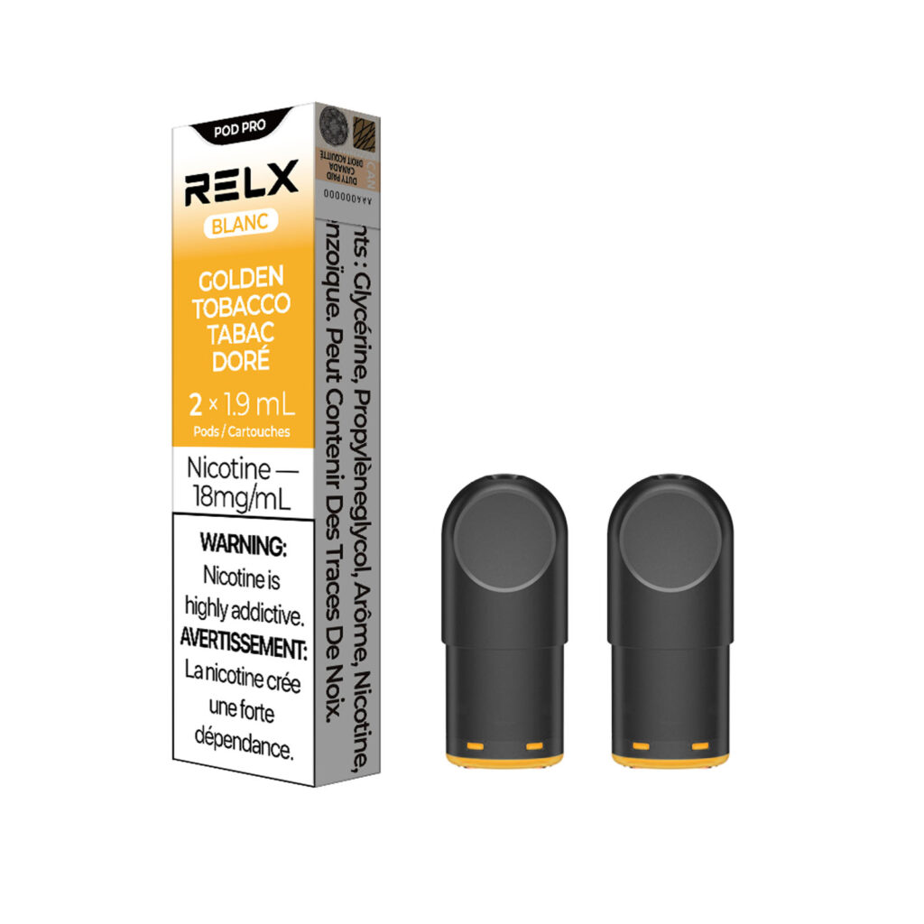 RELX Pod Pro - Golden Tobacco ( 2/PK )