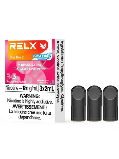 RELX Pod Pro 2 - Hibiscus Ice Tea ( 3/PK)