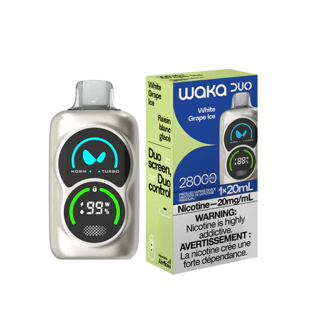 WAKA Duo 28k - White Grape Ice