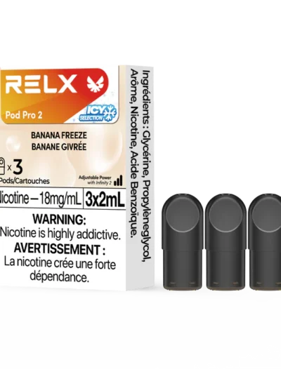 RELX Pod Pro 2 - Banana Freeze ( 3/PK)