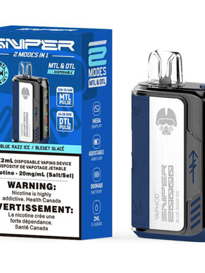 Sniper 20K - Blue Razz Ice