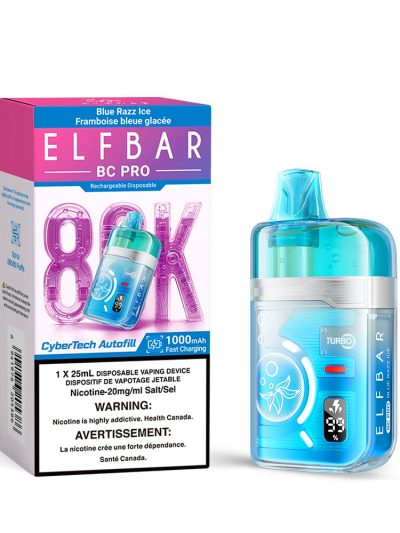 Elfbar Bc Pro 80K - Blue Razz Ice