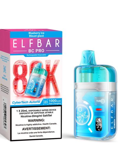 Elfbar Bc Pro 80K - Blueberry Ice