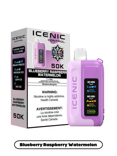 ICE NIC 50k - Blueberry Raspberry Watermelon