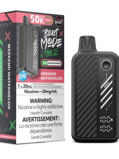 Flavour Beast Mode Max 2 50K - Weekend Watermelon Iced