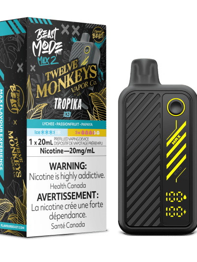 Flavour Beast Mode Max 2 x 12 Monkeys 50K - Tropika Iced
