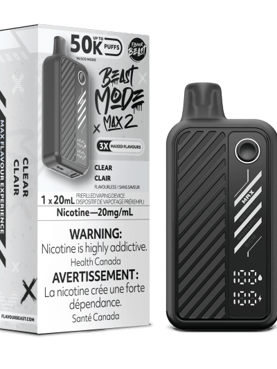Flavour Beast Mode Max 2 50K - Clear