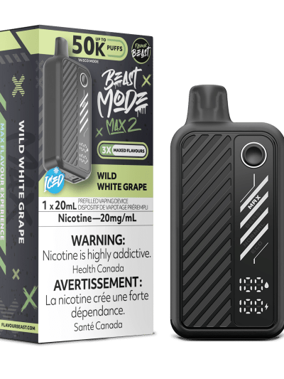 Flavour Beast Mode Max 2 50K - Wild White Grape Iced
