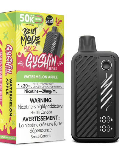 Flavour Beast Mode Max 2 50K - Gushin Watermelon Apple