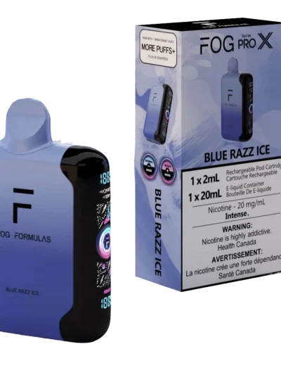 Fog Series ProX 50K - Blue Razz Ice - 20mg/intense