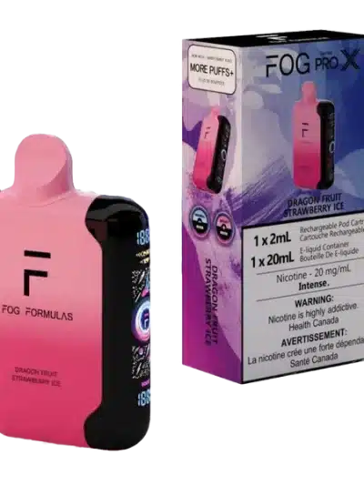 Fog Series ProX 50K - Dragon Fruit Strawberry Ice - 20mg/intense
