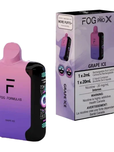 Fog Series ProX 50K - Grape Ice - 20mg/intense