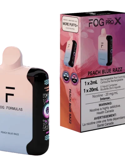 Fog Series ProX 50K - Peach Blue Razz - 20mg/intense