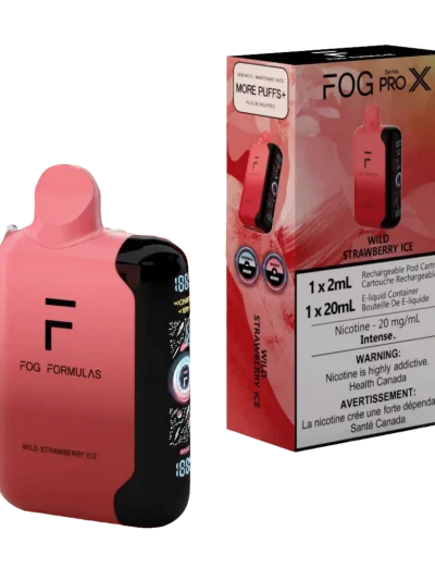 Fog Series ProX 50K - Wild Strawberry Ice - 20mg/intense