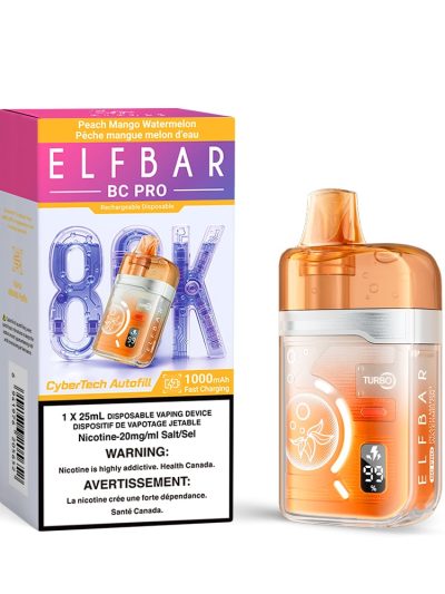 Elfbar Bc Pro 80K - Peach Mango Watermelon