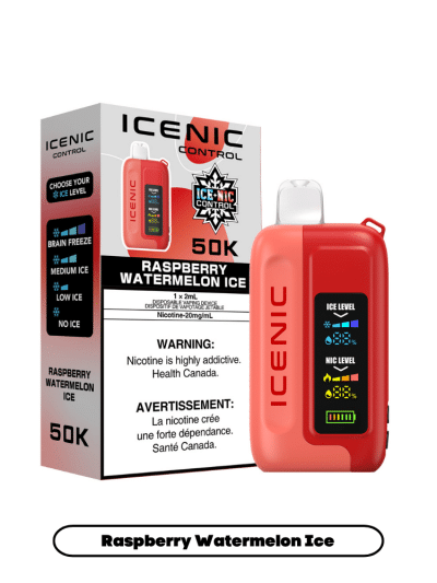 ICE NIC 50k - Raspberry Watermelon Ice