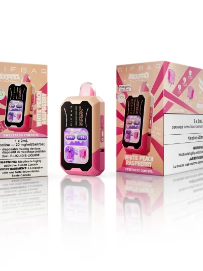 RIFBAR 40K - White Peach Raspberry