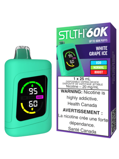 STLTH 60K - White Grape Ice