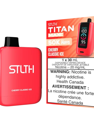 STLTH Titan Max 50k - Cherry Classic Ice