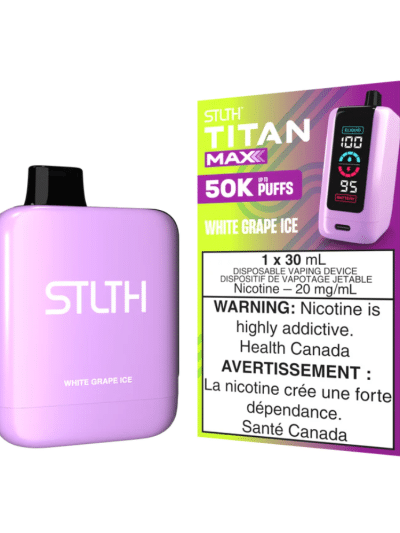 STLTH Titan Max 50k - White Grape Ice