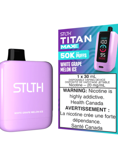 STLTH Titan Max 50k - White Grape Melon Ice