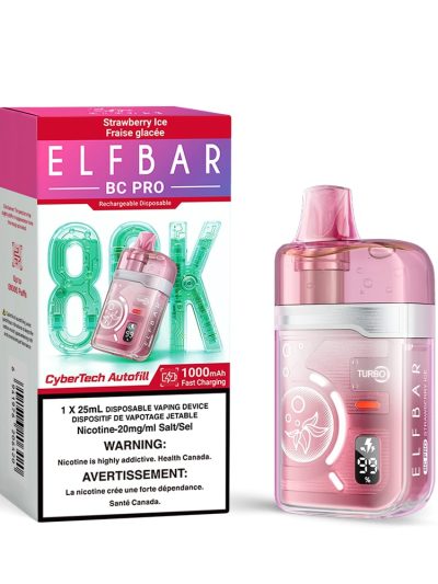 Elfbar Bc Pro 80K - Strawberry Ice